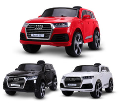 Voiture électrique LT 855 pour enfants AUDI Q7 monoplace 12V avec télécommande