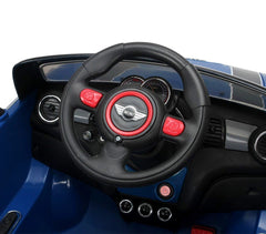 Voiture électrique LT841pour enfants MINI COOPER monoplace 12V