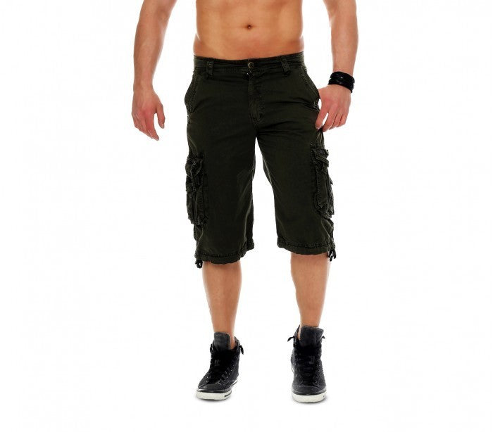 Bermuda pour homme 626 mod. JUNGLE multipoches tailles du 44 au 54 genoux