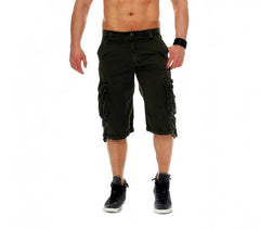 Bermuda pour homme 626 mod. JUNGLE multipoches tailles du 44 au 54 genoux