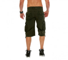 Bermuda pour homme 626 mod. JUNGLE multipoches tailles du 44 au 54 genoux