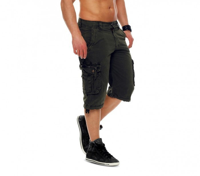 Bermuda pour homme 626 mod. JUNGLE multipoches tailles du 44 au 54 genoux