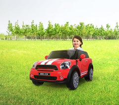 Voiture radiocommandée LT856 MINI PACEMAN monoplace siège en cuir 6 / 12V