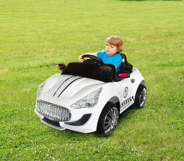 Voiture électrique LT869 pour enfant Auto sport monoplace 6V lumières et sons