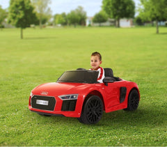 Voiture électrique LT871 pour enfant AUDI R8 monoplace 3-5 Km/h lumière et son