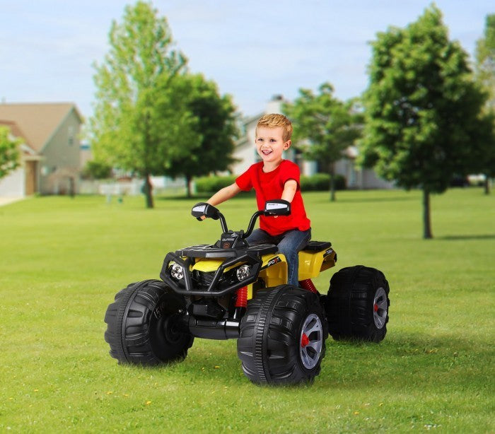 Quad électrique LT870 pour enfant ATV MONSTER 12V sons et lumières 5-8 km/h