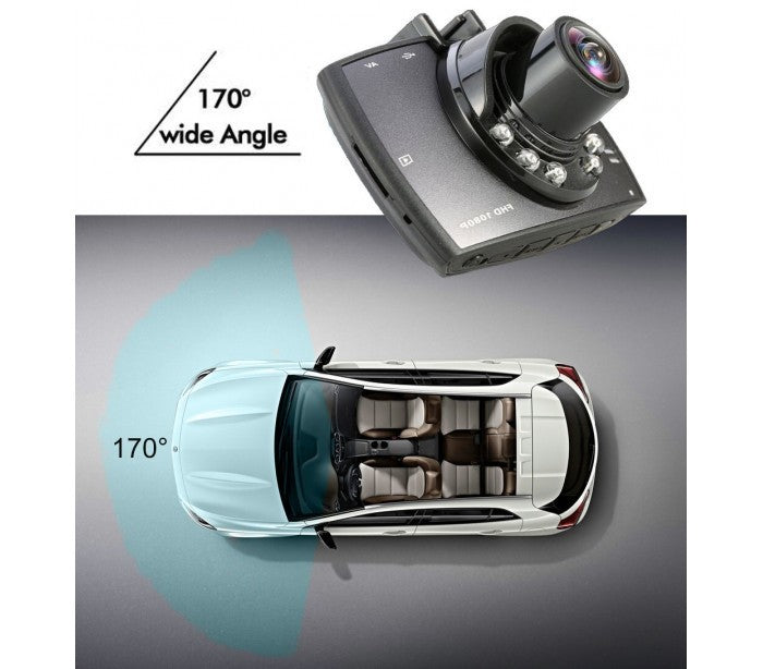 DVR caméra-vidéo de voiture LCD 2,7 "détection 1080p Full HD  vision nocturne