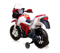 Moto électrique LT812 pour enfant MOTO CROSS avec double moteur 6 / 12V