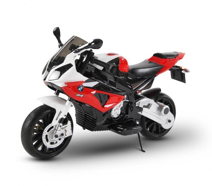 Moto électrique LT832 pour enfants BMW siège en cuir démarrage à clef