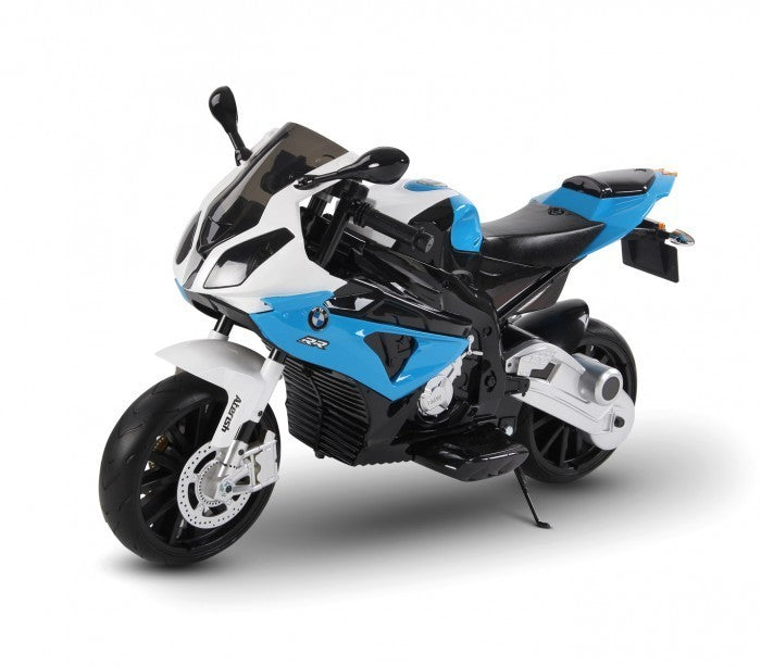 Moto électrique LT832 pour enfants BMW siège en cuir démarrage à clef