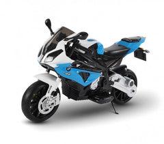 Moto électrique LT832 pour enfants BMW siège en cuir démarrage à clef