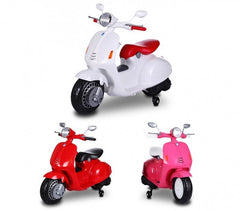 Scooter électrique LT849 pour enfants PRIMAVERA avec siège en cuir 12 V