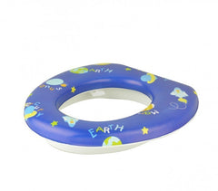 115868 Réducteur de toilettes enfants BABY WC SOFT rembourré et lavable 30x30 cm