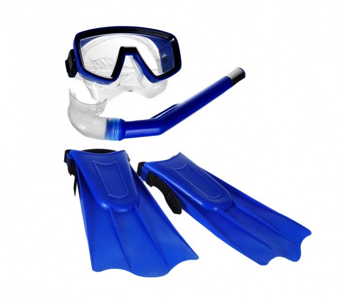 256459 Kit masque tuba et palmes pour enfants CIK E CIAK 400479 en 3 couleurs