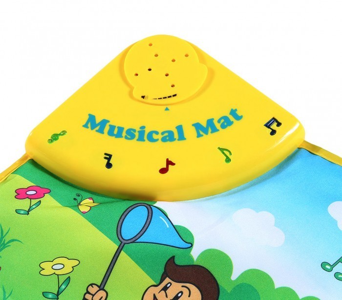 121775 Tapis musical jeu interactif BABY FARM avec mélodies et sons 75 x 50 cm