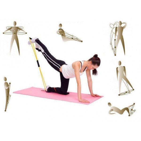 Elastique extenseur pour sport yoga - préparateur résistance physique