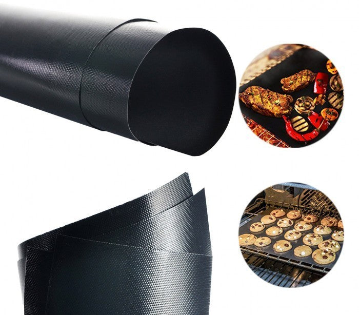 Set de 3 tapis de grillade 40 x 33 cm four et barbecue 3582 antiadhésifs