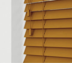 032066 Store vénitien intérieur 120 x 160 cm PVC avec effet bois