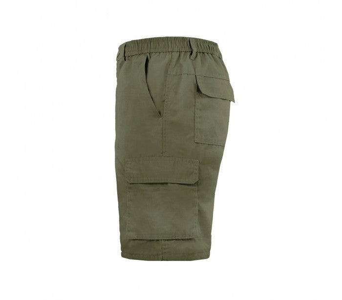 Q186 Bermuda pour homme mod. ENEA multipoches tailles M à XXXL genoux