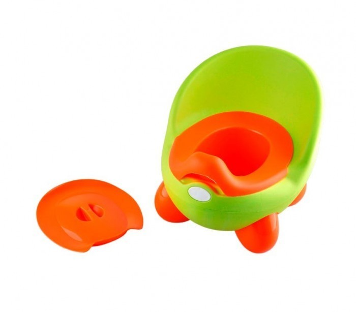 363324 Pot pour enfants POTTY BABY TOILET solide et confortable avec couvercle