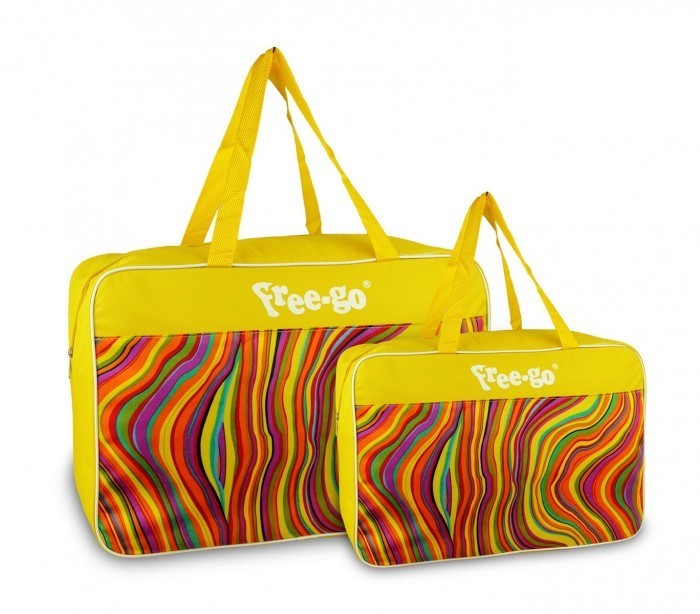 375815 Double sac isotherme Free-Go modèle Summer Wave double poignée