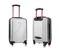 161025 Trolley rigide Pierre Cardin bagage à main 4 roulettes 38x22x55 cm