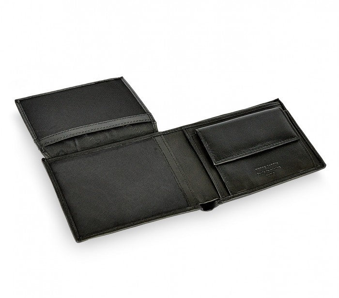 8866 TILAK08 portefeuille homme avec porte monnaie cuir véritable PIERRE CARDIN