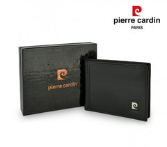 8866 TILAK08 portefeuille homme avec porte monnaie cuir véritable PIERRE CARDIN