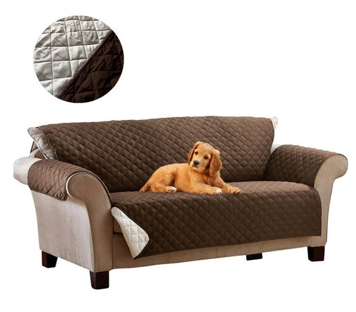 015571 Protège-canapé matelassé double face Imperméable anti-tâches 140X170cm