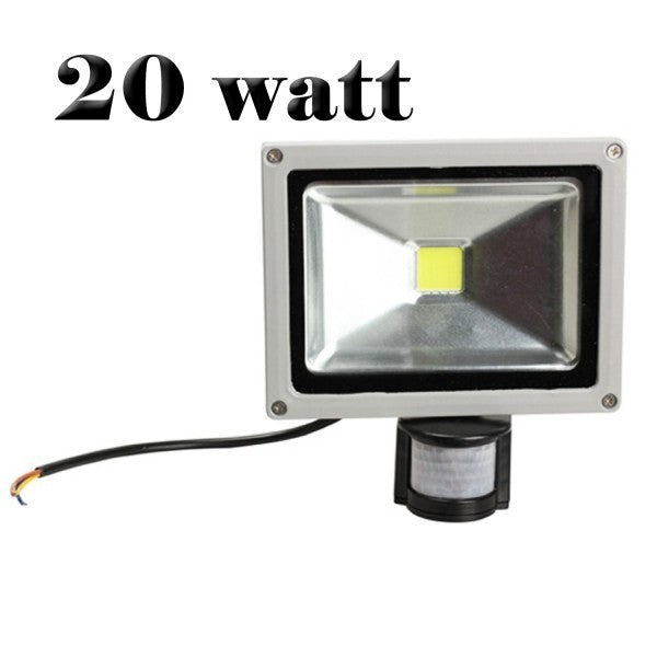 Projecteur à LED avec détecteur de mouvement et un consensus crépusculaire