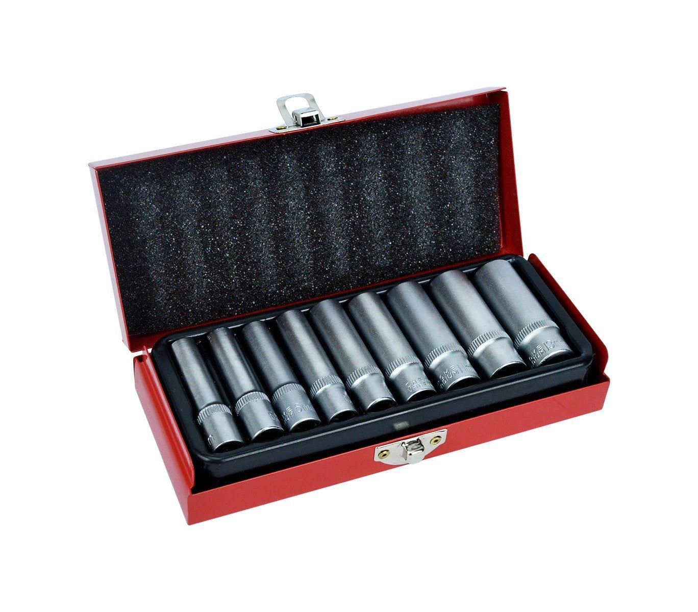 Coffret de 9 douilles en acier chrome vanadium de 5-13 mm marque OXFORD