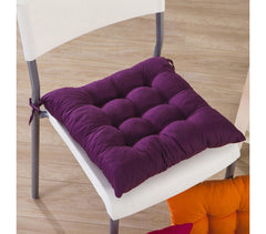 Set de 4 coussins chaise modèle LORELAI 40 x 40 cm en plusieurs couleurs