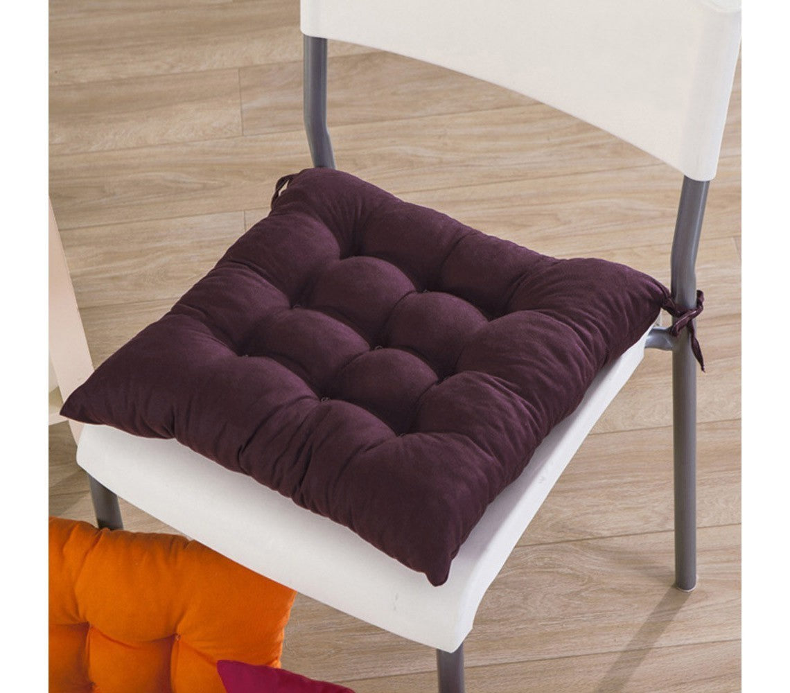 Set de 4 coussins chaise modèle LORELAI 40 x 40 cm en plusieurs couleurs
