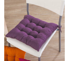 Set de 4 coussins chaise modèle LORELAI 40 x 40 cm en plusieurs couleurs
