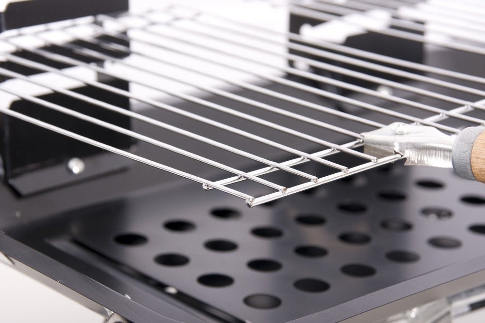 Barbecue de table à charbon deux grilles 43x25 cm mod KALBARRI de BBQ COLLECTION