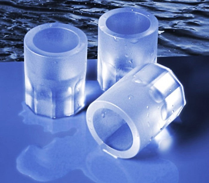 4218 Moule en silicone 4 verres de glace shooters 10 x 10 x 5,5 cm