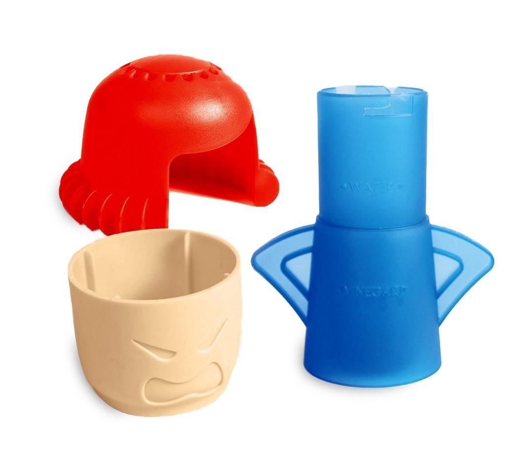 179108 Nettoyeur à vapeur pour micro-ondes CLEAN MAMA divers couleurs