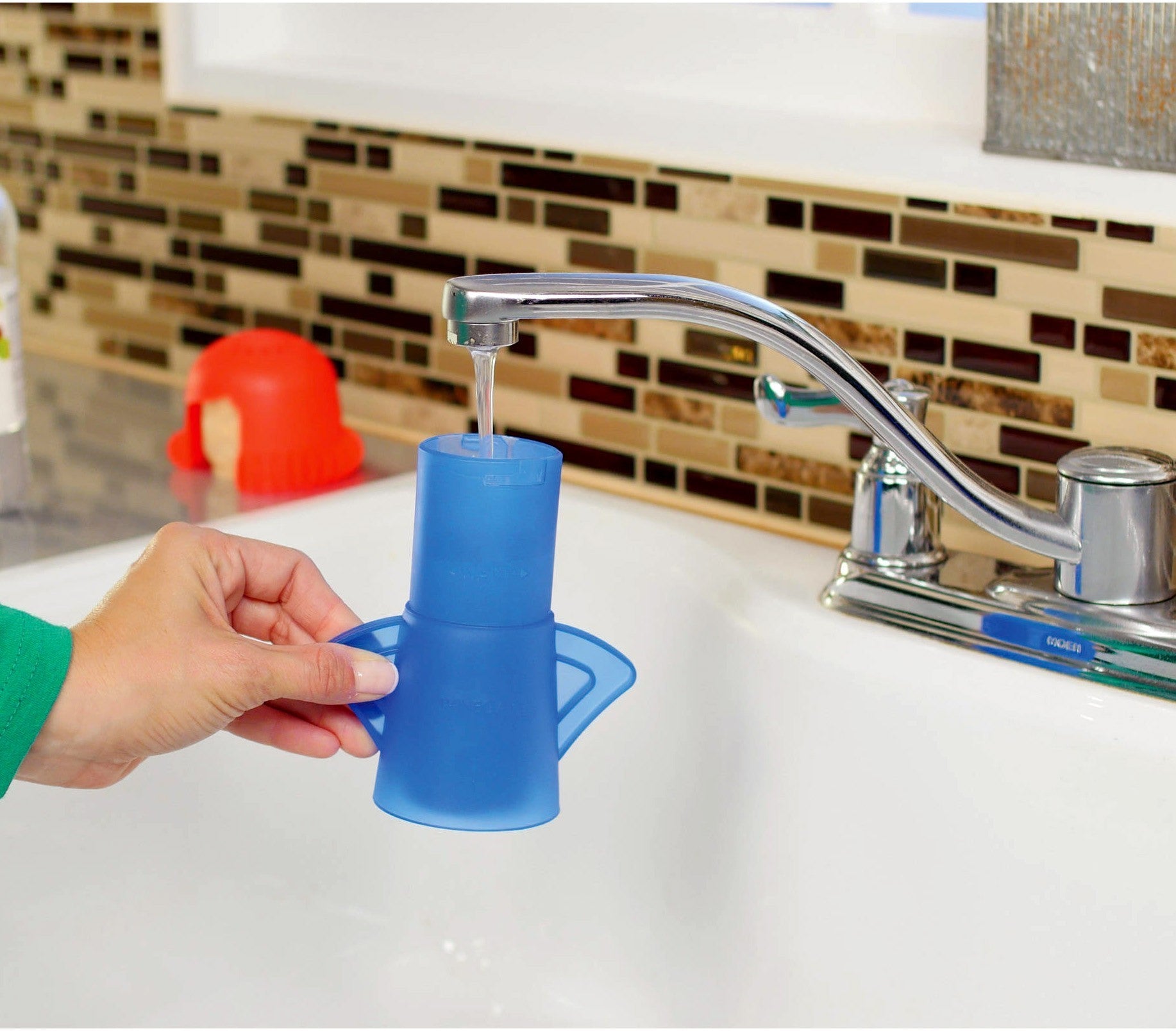179108 Nettoyeur à vapeur pour micro-ondes CLEAN MAMA divers couleurs