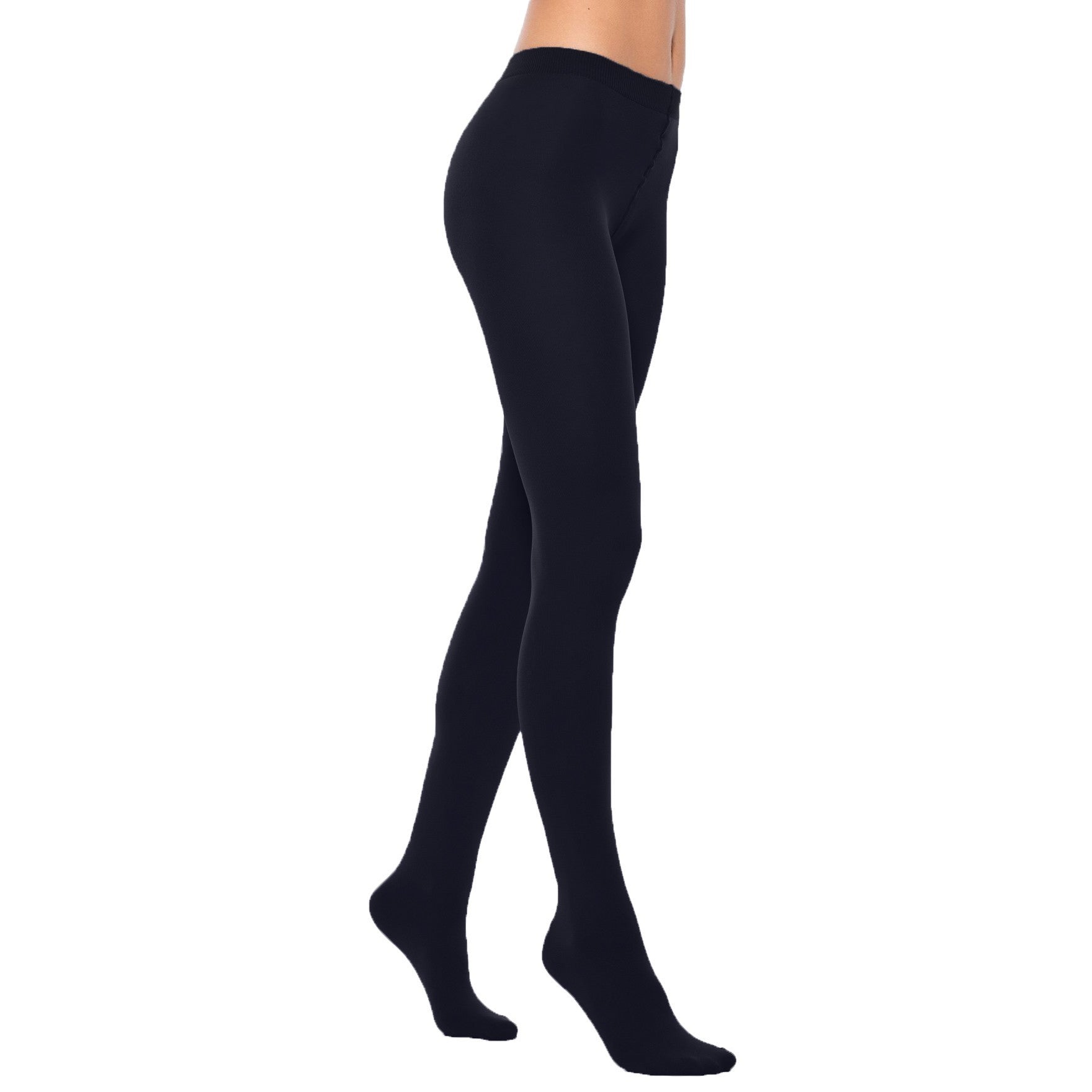 Pack de 12 collants d'hiver 150 DEN en microfibre pour femme plusieurs couleurs