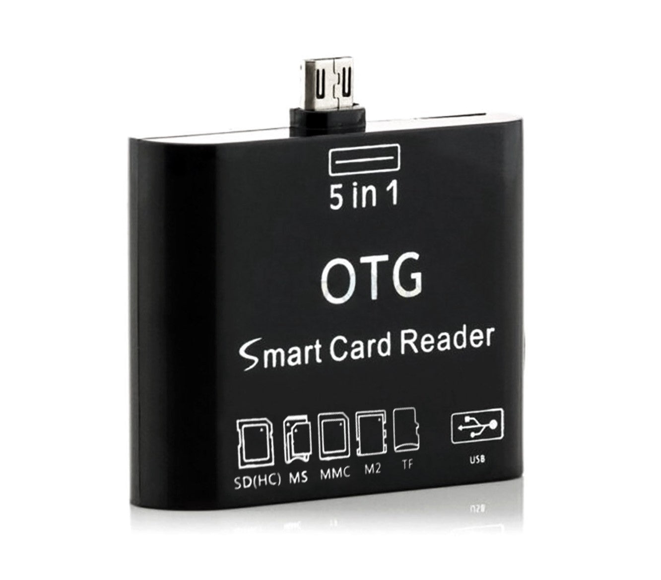 Kit connecteur 5 en 1 lecteur cartes mémoire USB micro USB LIGHTNING Smartphone