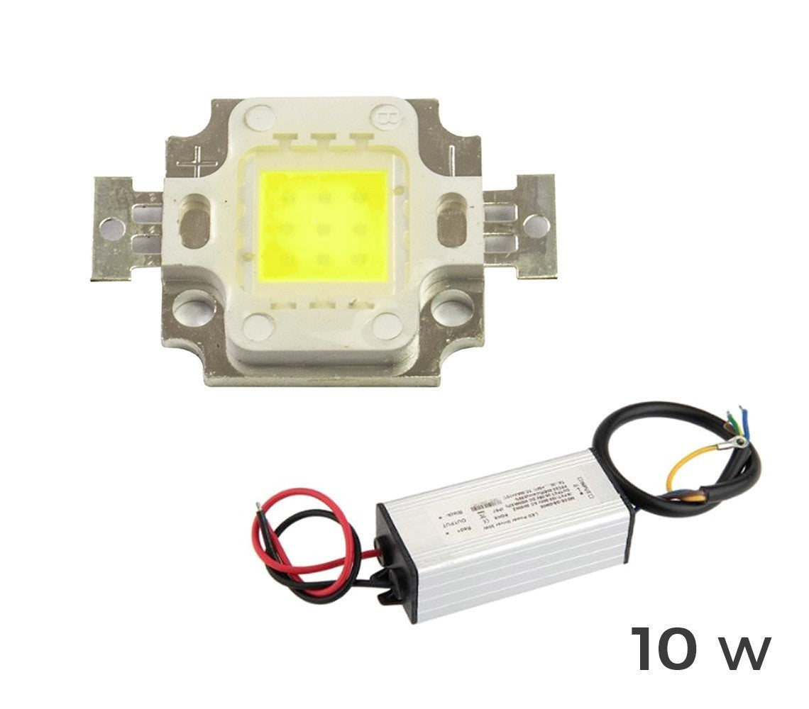 Kit de plaques led et driver dimmable led lumière froide de 10-20-30-50-100 watt