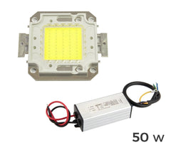 Kit de plaques led et driver dimmable led lumière froide de 10-20-30-50-100 watt