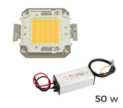 Kit de plaques led et driver dimmable led lumière chaude de 10-20-30-50-100 watt