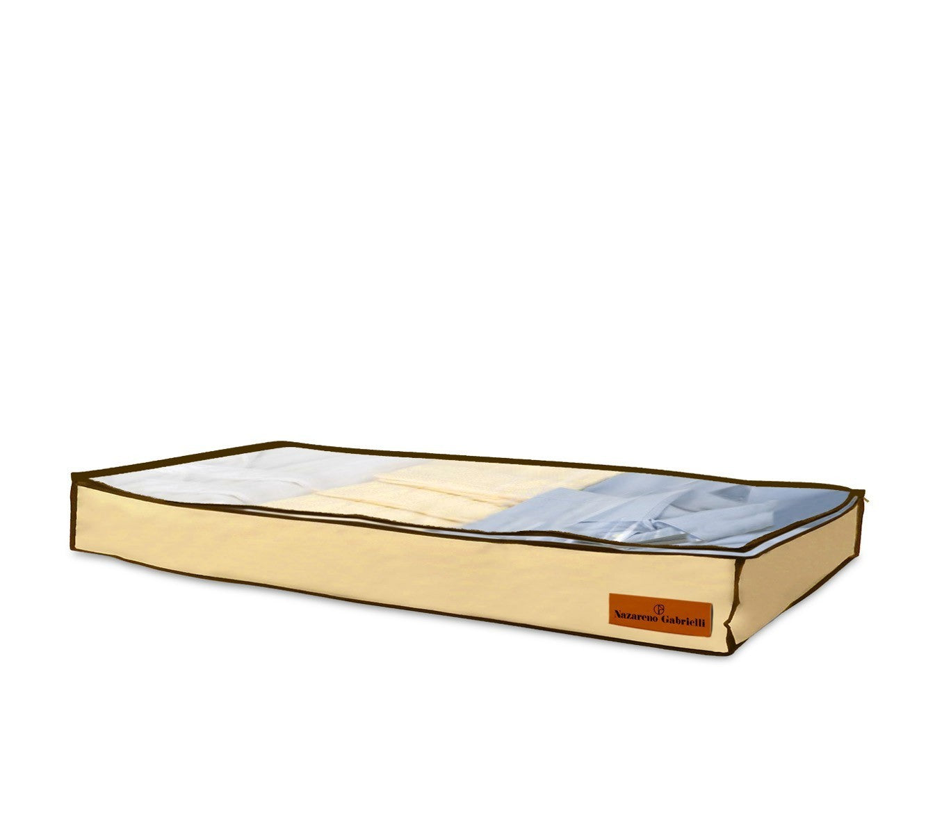 3584056 Sac de rangement Nazareno Gabrielli protège linge maison 107X46X15 cm
