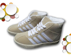Chaussures de sport femme modèle CITY avec bout rond et semelles antidérapantes