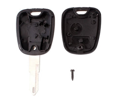 Coque de clé verrouillage télécommande 2 boutons à distance pour Citroen Peugeot