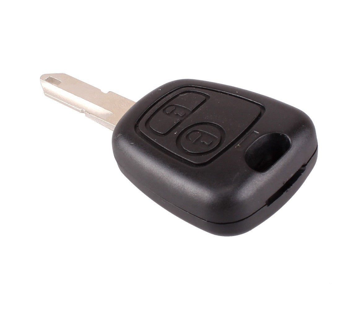 Coque de clé verrouillage télécommande 2 boutons à distance pour Citroen Peugeot