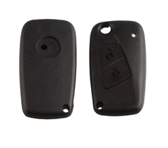 Coque de clé de verrouillage télécommande 2 boutons à distance pour voiture Fiat