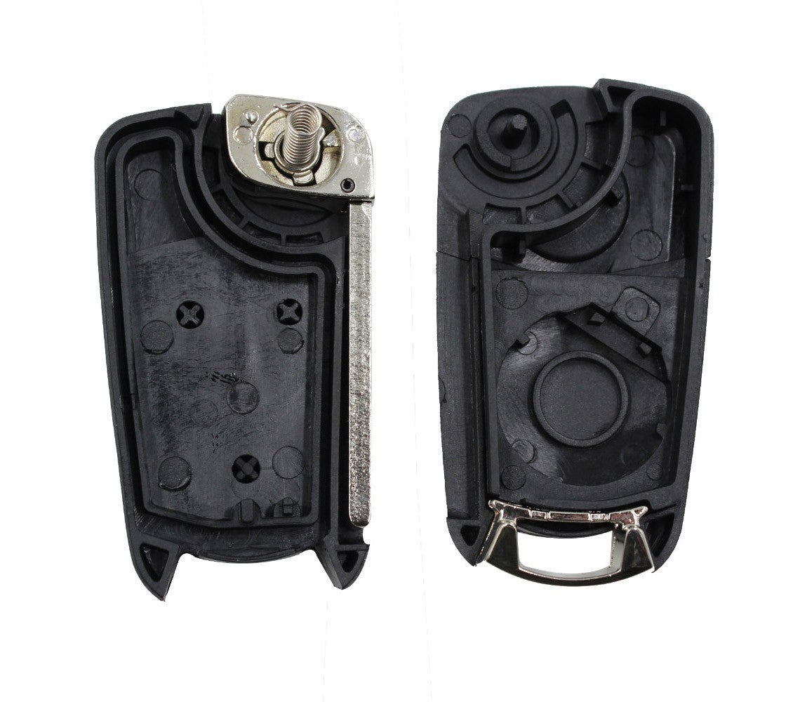 Coque de clé de verrouillage télécommande 2 boutons à distance pour voiture Opel
