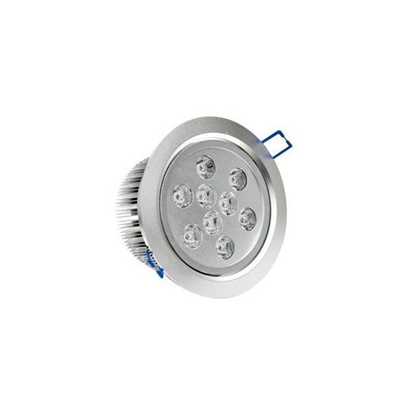 Ampoule LED spot encastrable rond ressort 3W 5W 7W 9W 12W 15W 18W lumière froide